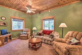 Secluded Bear Lake Getaway with Fire Pit and Porch!